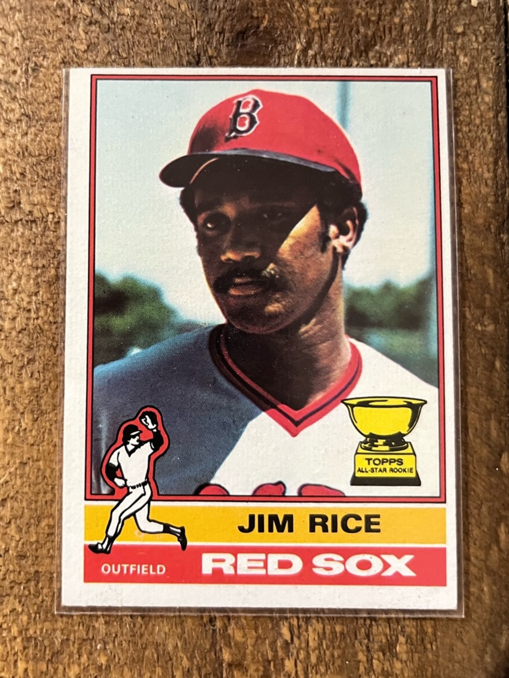 Topps Vintage 1976 Hall of Famer Jim Rice